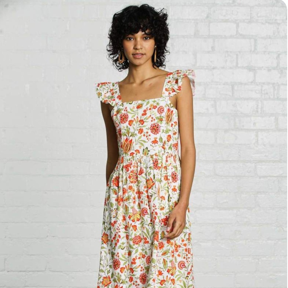 DRA RESA MOROCCAN MIDI DRESS